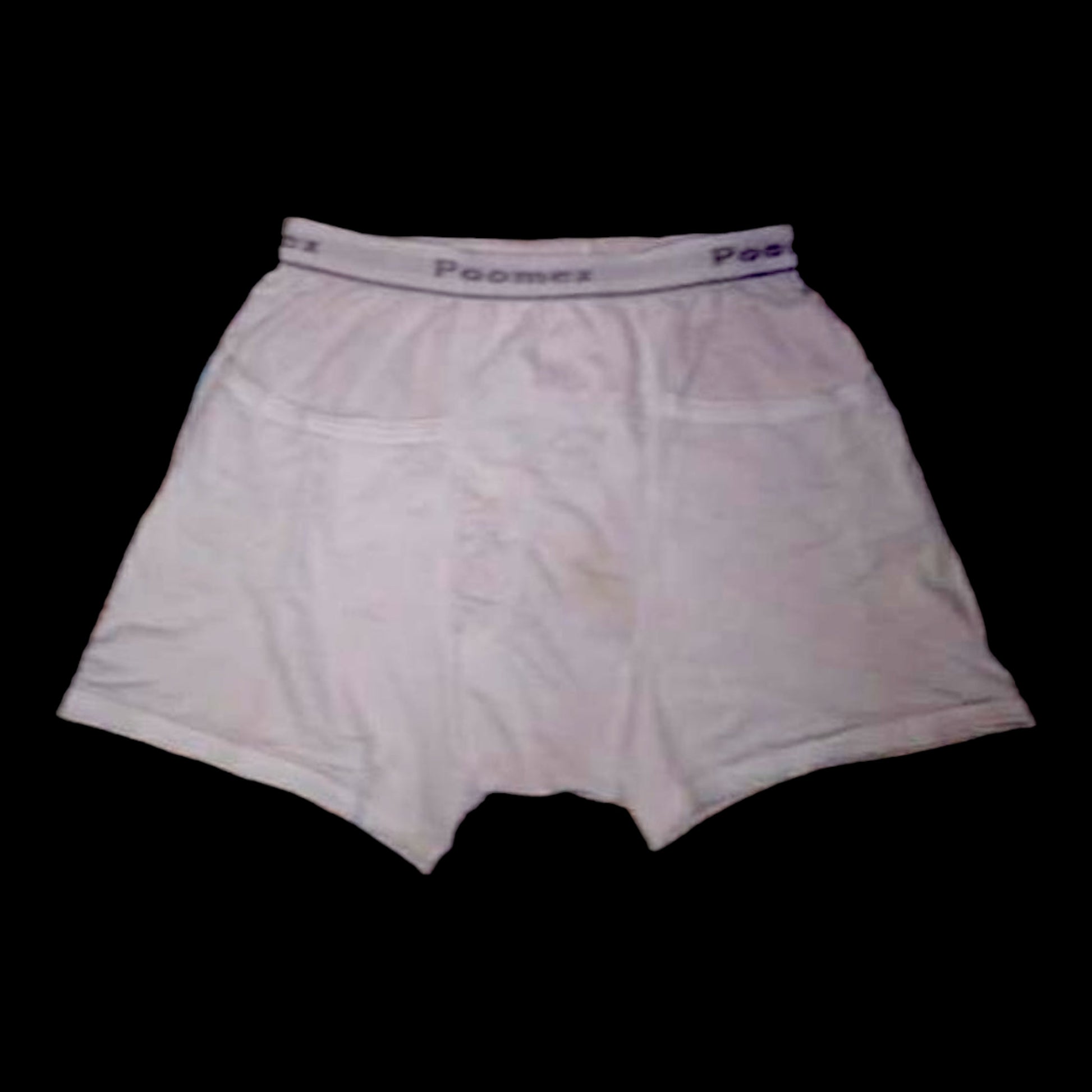 White Colour Poomex Gents Comfort P Trunks with Pocket - Faritha