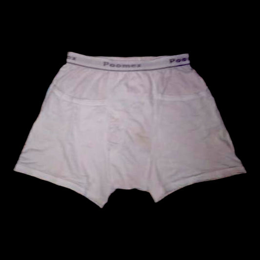 White Colour Poomex Gents Comfort P Trunks with Pocket