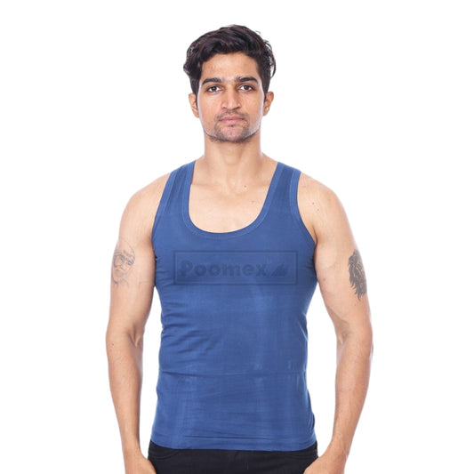 Shop the Poomex Gents White Menscool (Dotted Net Type) Sleeveless and  Halfsleeve. Made of 100% Combed Cotton. Shop Now! – Faritha