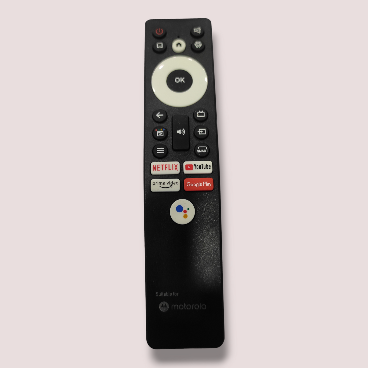 Motorola Smart led tv remote with Netflix and YouTube and Amazon prime