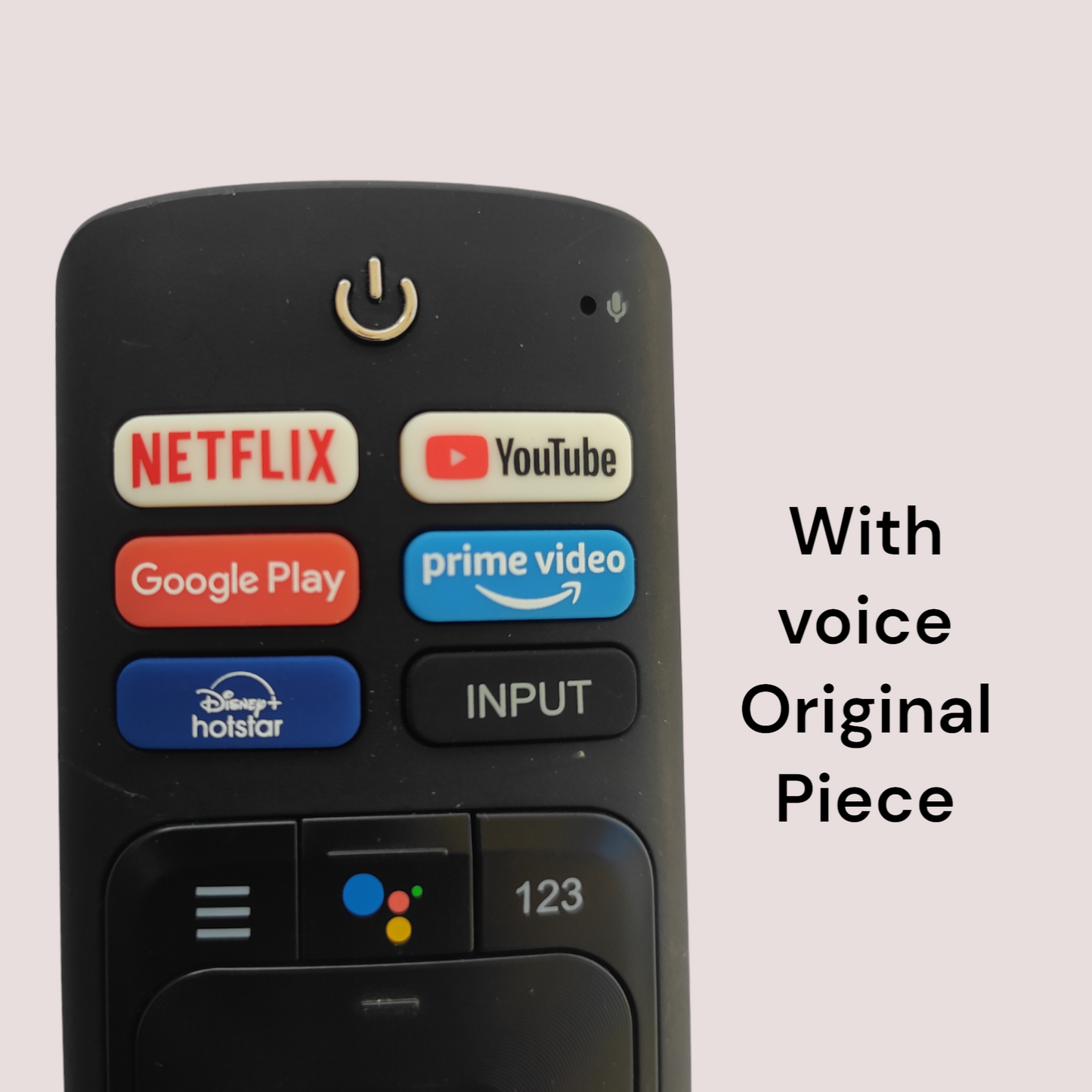 Hisense Smart TV remote Control (ERF3R69H) Youtube, Googleplay,Hotstar ,prime video with voice sensor