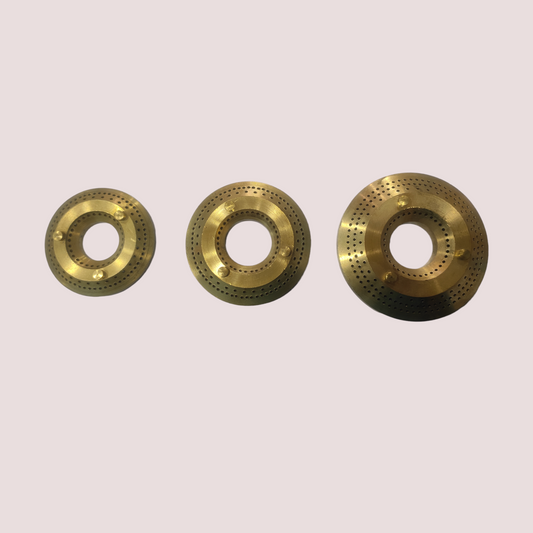 Sunflame Brass Gas Stove Burners – Small, Medium & Jumbo | Compatible with All Sunflame Models #