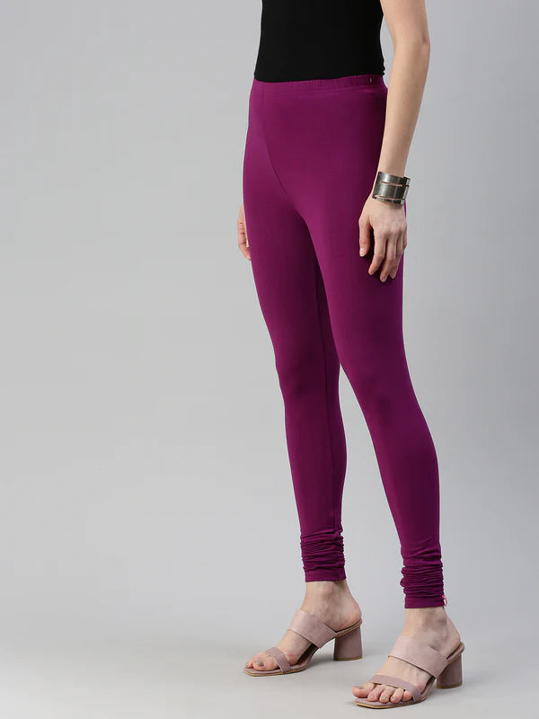 Prisma Ladies churidar Leggings - 60 Colours -L Size  Hip Size 36 to 38 inches