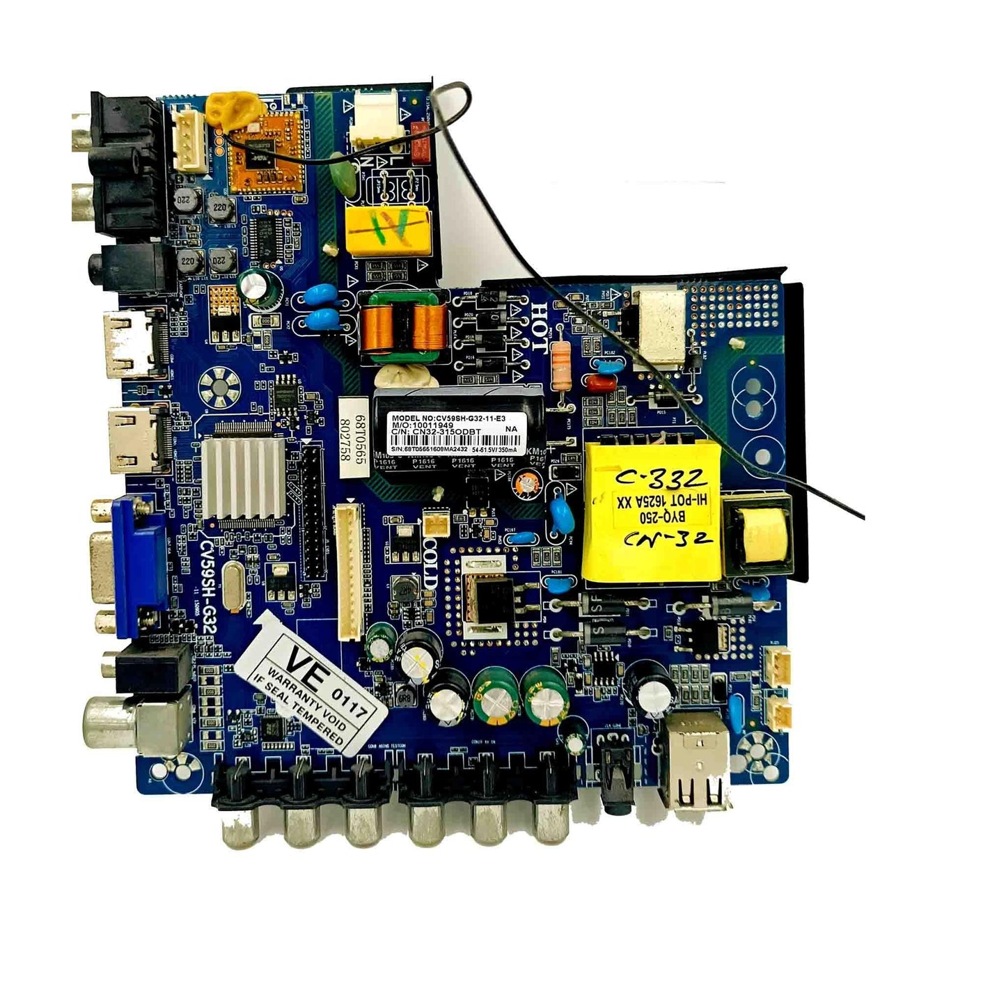 Mother board Suitable for RX32K6003B CHINa LED TV - Faritha