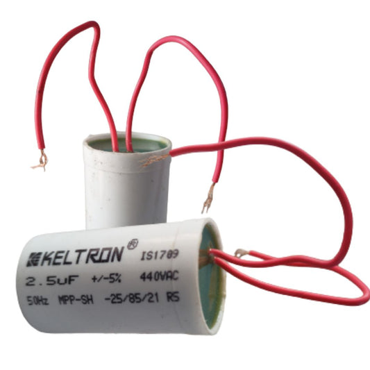 Capacitor suitable for Ceiling Fan 2.5 mfd 440 V 50 Hz - Faritha