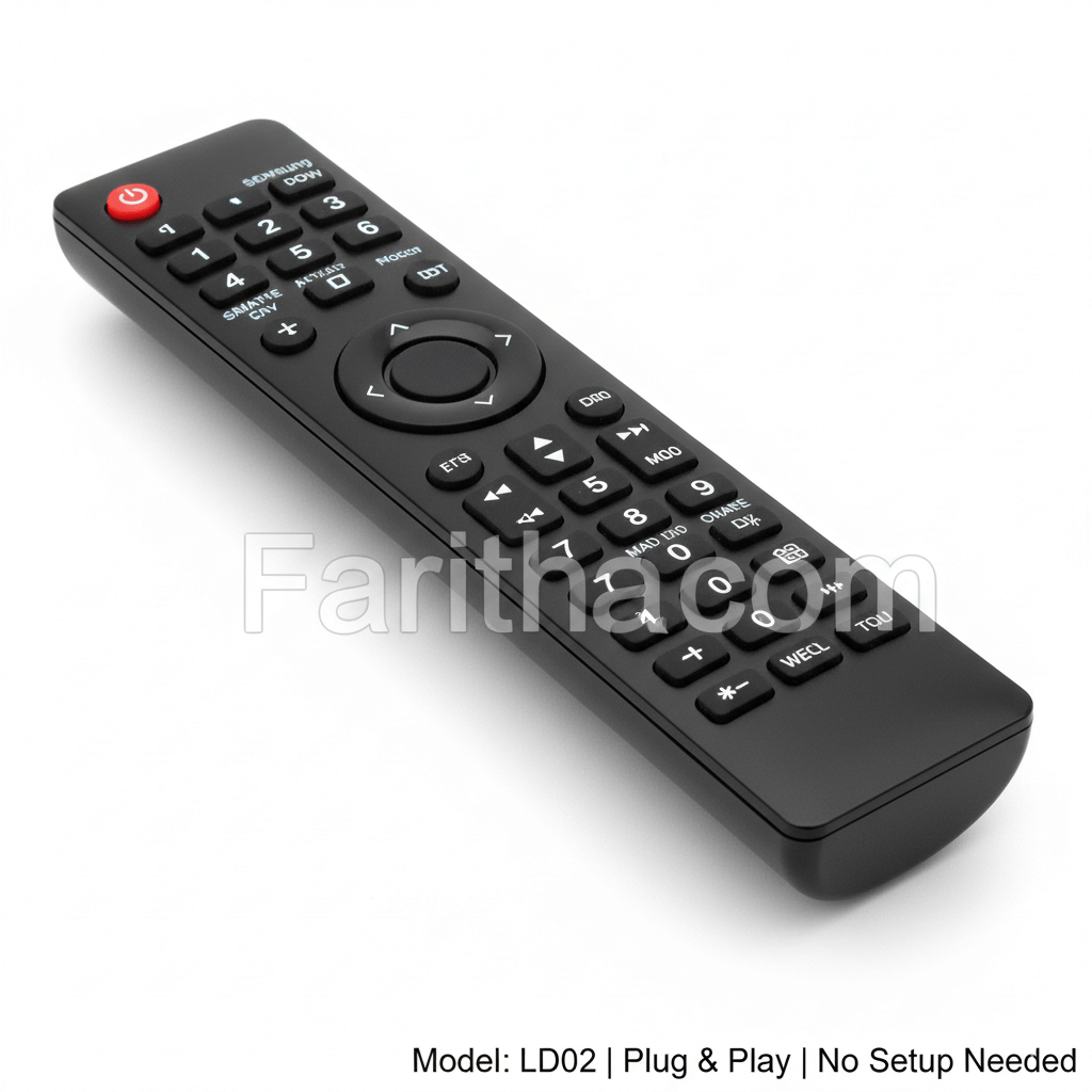 Samsung LED/LCD TV Remote Control (Model LD02) – Compatible Replacement for Samsung Smart TVs#