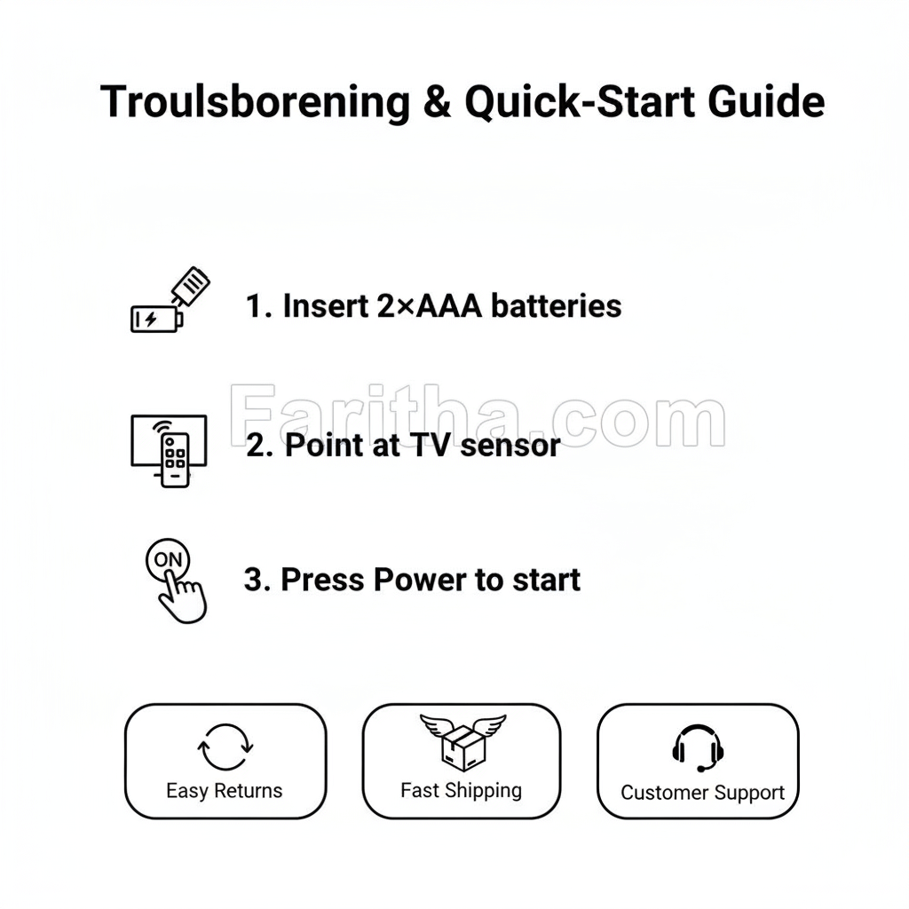 Samsung LED/LCD TV Remote Control (Model LD02) – Compatible Replacement for Samsung Smart TVs#