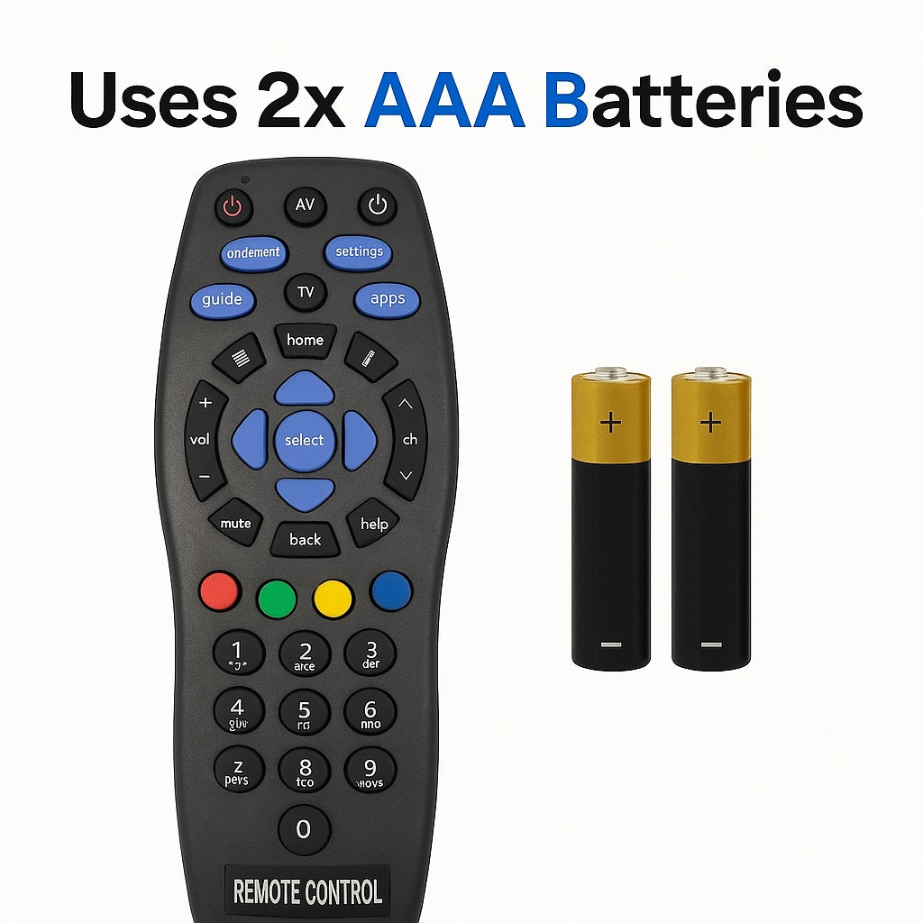 TataSky Set-Top Box Remote Control – Compatible Replacement (New)