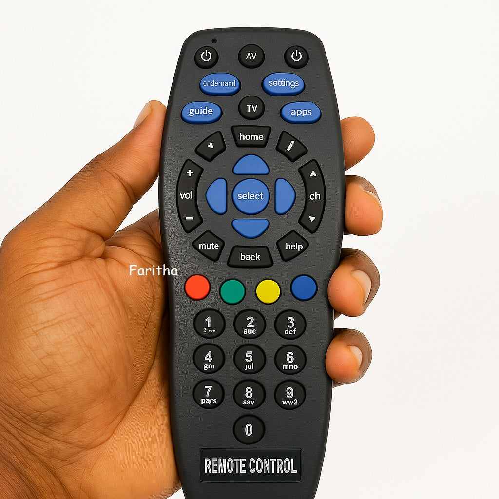 TataSky Set-Top Box Remote Control – Compatible Replacement (New)