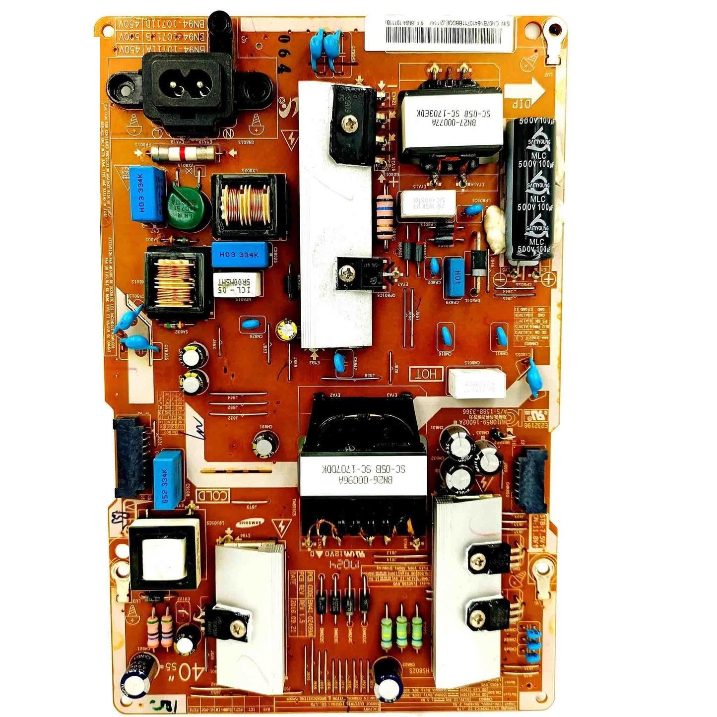 Power Supply Suitable for Samsung LED TV Model UA40KU6000KMXL