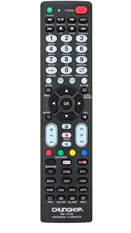Universal TV Remote Control – Smart TV Replacement Remote for LED & LCD TVs