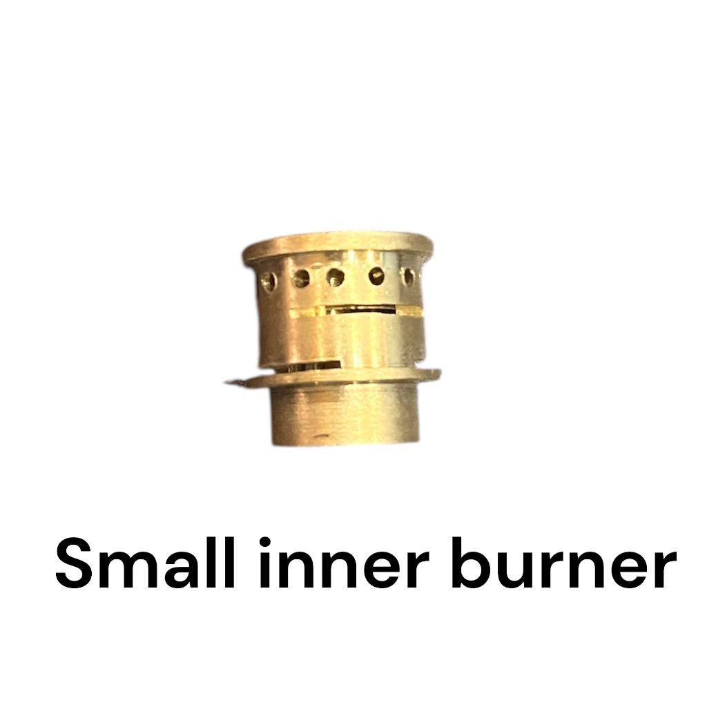 Kaff Full Brass Burner Cap & Flame Spreader Set – All Sizes for Gas Hob/Cooktop (Large 120mm, Medium 100mm, Small 80mm)#