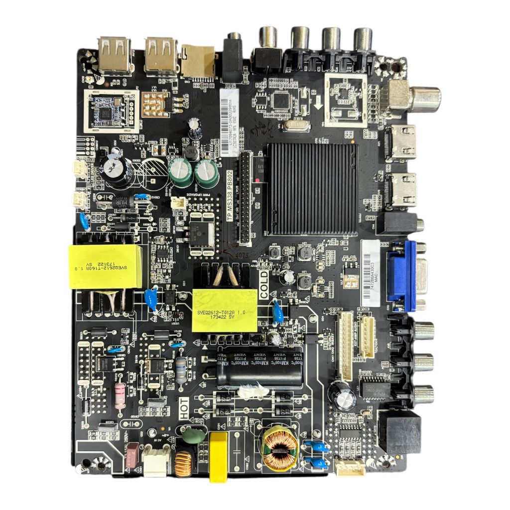 Universal LED Android TP.MS338.PB802 Motherboard for 32 to 43 Inch LED TVs #