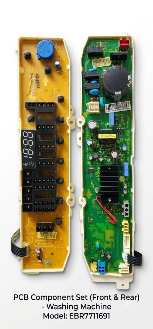 LG Washing Machine PCB Motherboard  Compatible with Model T7581NEDLK | Part No. ACQ87995580 | Tested Control Board Refurbished– AAA Quality India