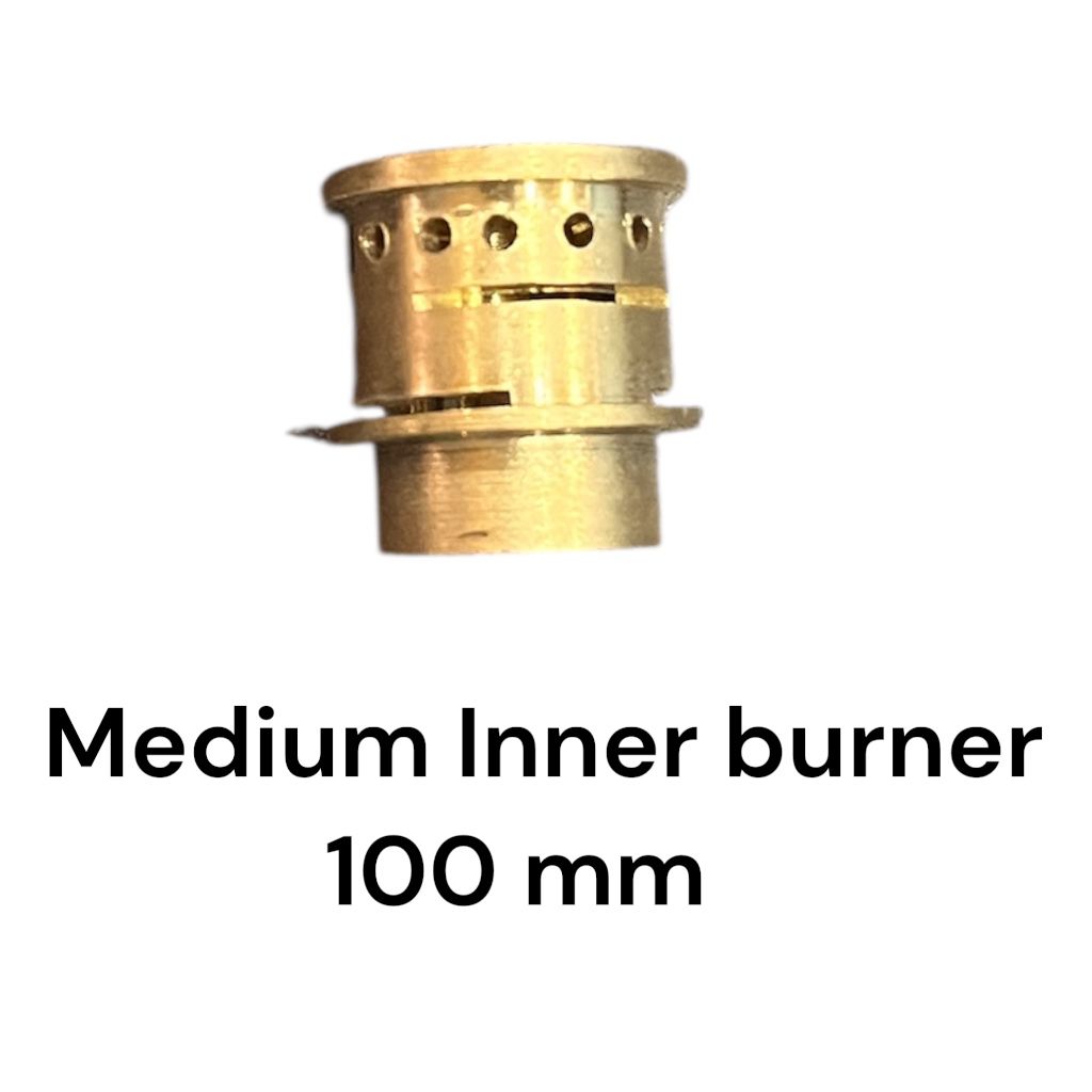 Kaff Full Brass Burner Cap & Flame Spreader Set – All Sizes for Gas Hob/Cooktop (Large 120mm, Medium 100mm, Small 80mm)#