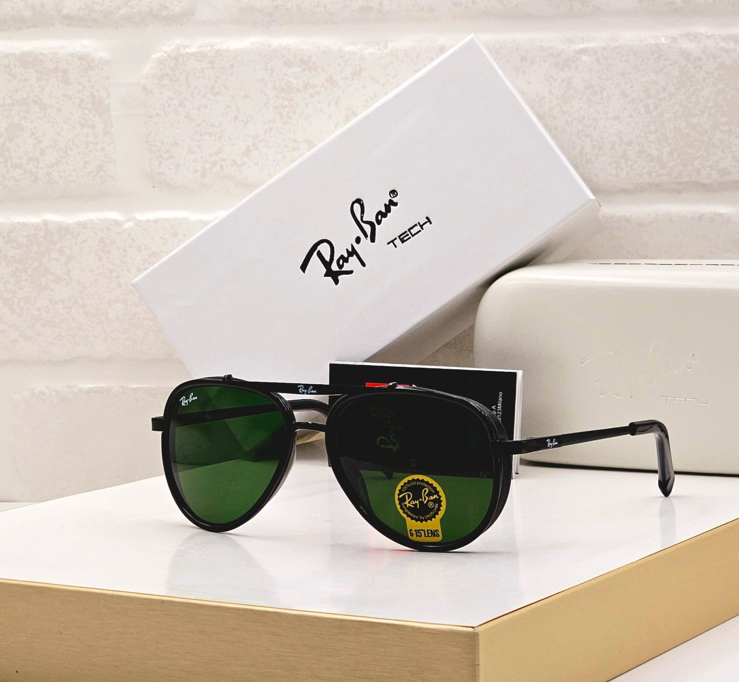 RAYBAN Premium Sunglass – UV Protected Stylish Frame