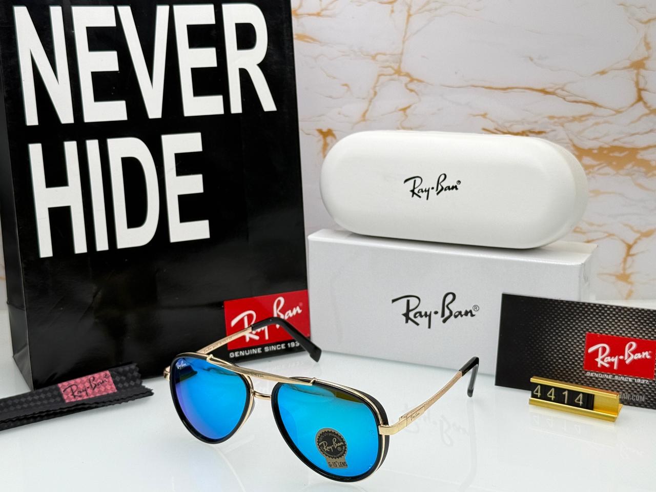 RAYBAN Premium Sunglass – UV Protected Stylish Frame