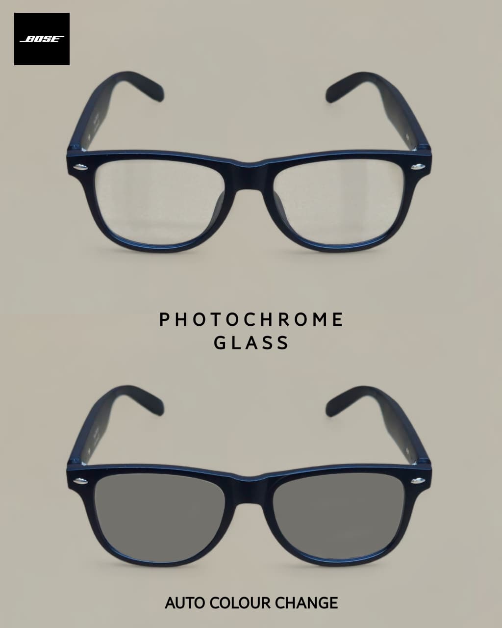 BOSE Frames Alto AI Smart Audio Glasses – Photochromic | Bluetooth 5.4 | 120+ Language Translation | Dual Stereo Speakers