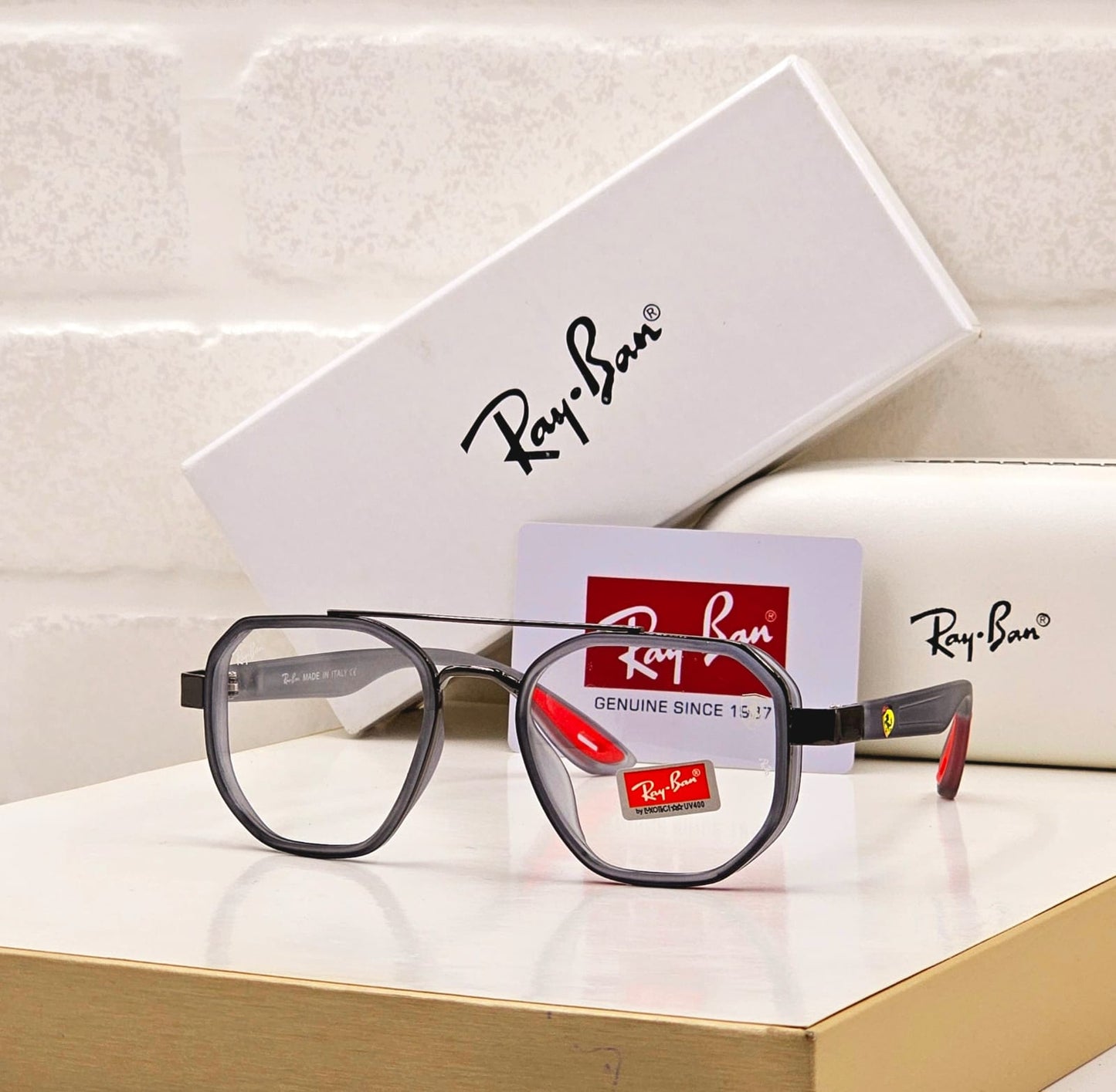 RAYBAN Premium Sunglass – UV Protected Stylish Frame
