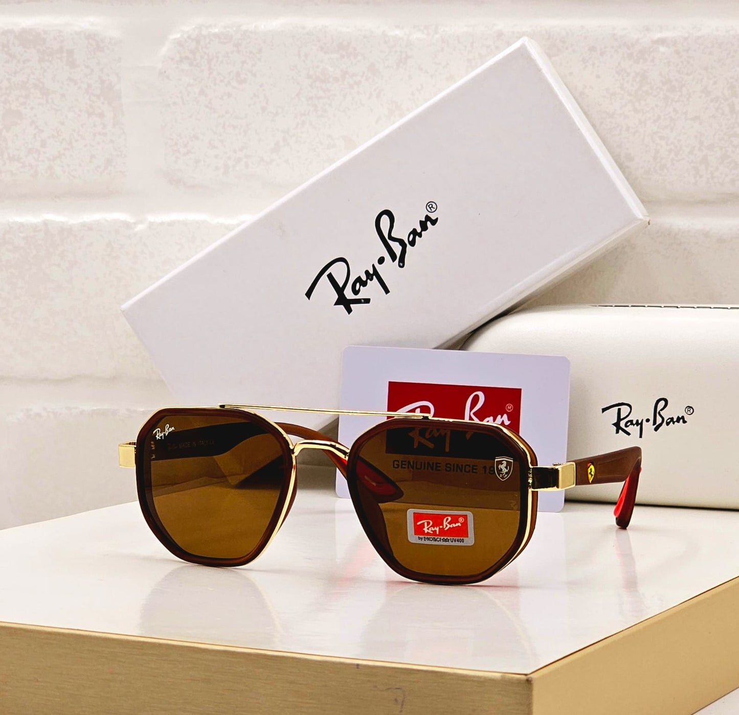 RAYBAN Premium Sunglass – UV Protected Stylish Frame