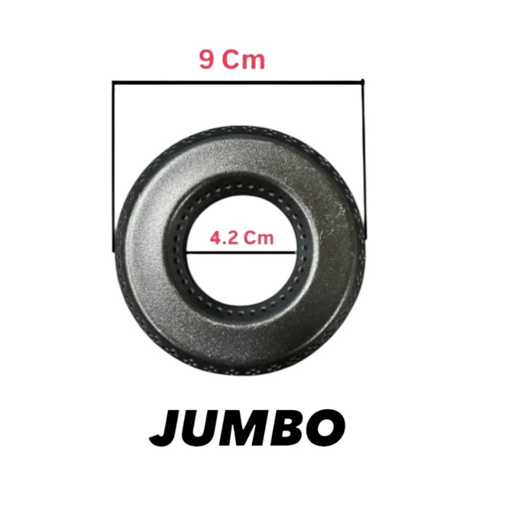 लोटस स्टोव के लिए 2 गैस बर्नर उपयुक्त