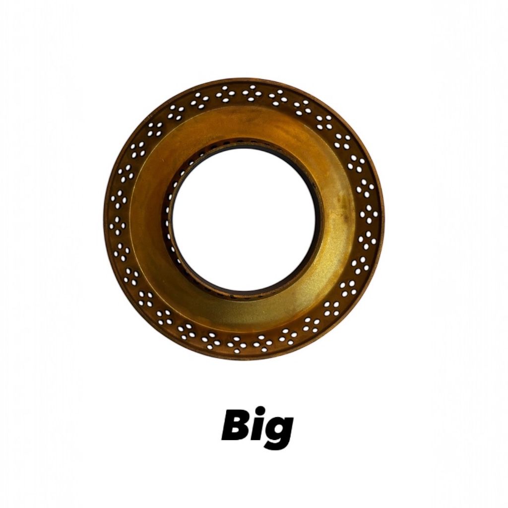 लोटस स्टोव के लिए 2 गैस बर्नर उपयुक्त