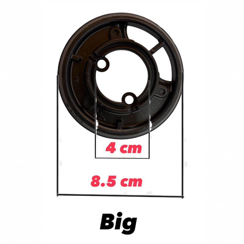 लोटस स्टोव के लिए 2 गैस बर्नर उपयुक्त