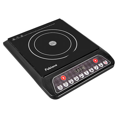 Fabiano FAB-011MR 2000W Induction Cooktop with Push Button Controls & LED Display #