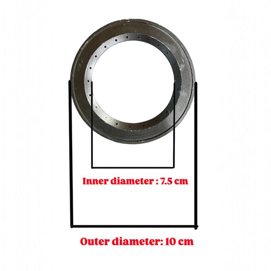 3 Burner Ring Set for KAFF HBR 783B – Brass Burner Rings Only (Compatible with 3.0 / 2.0 / 3.0 kW Heat Flow) – Replacement Burner Ring Set