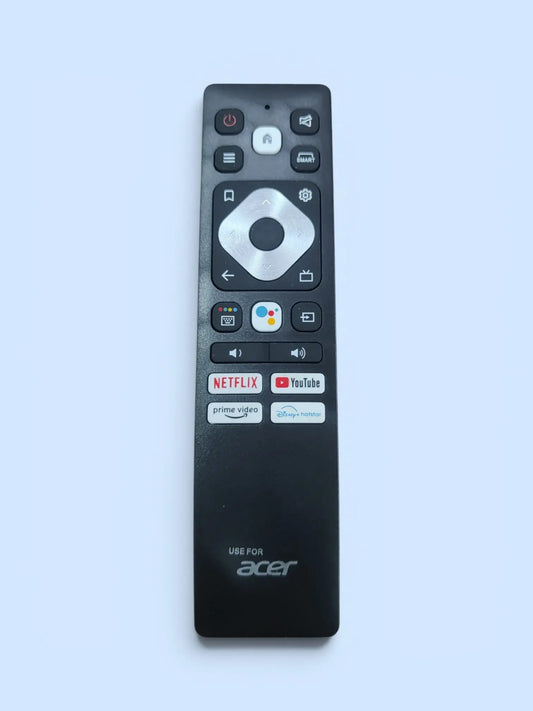 Acer Smart LED TV Remote – Hotstar Netflix YouTube Prime Video No Voice India