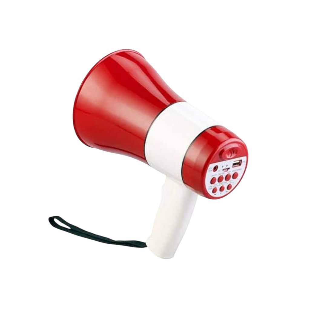 AZONE 619BT 190W handheld megaphone with USB and TF support