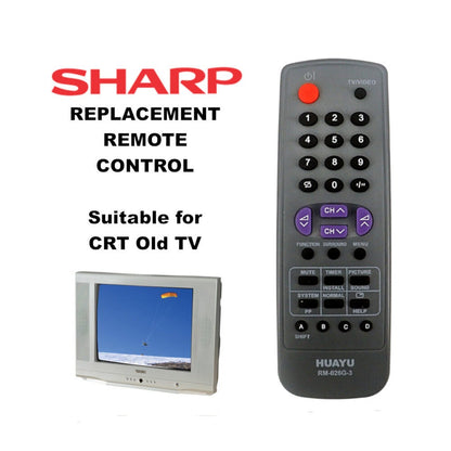 Sharp Universal TV Remote Controller 20 (TV21)