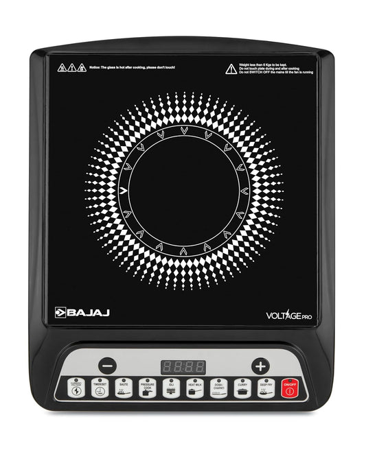 Bajaj 140TS induction cooktop 1400W with preset menus