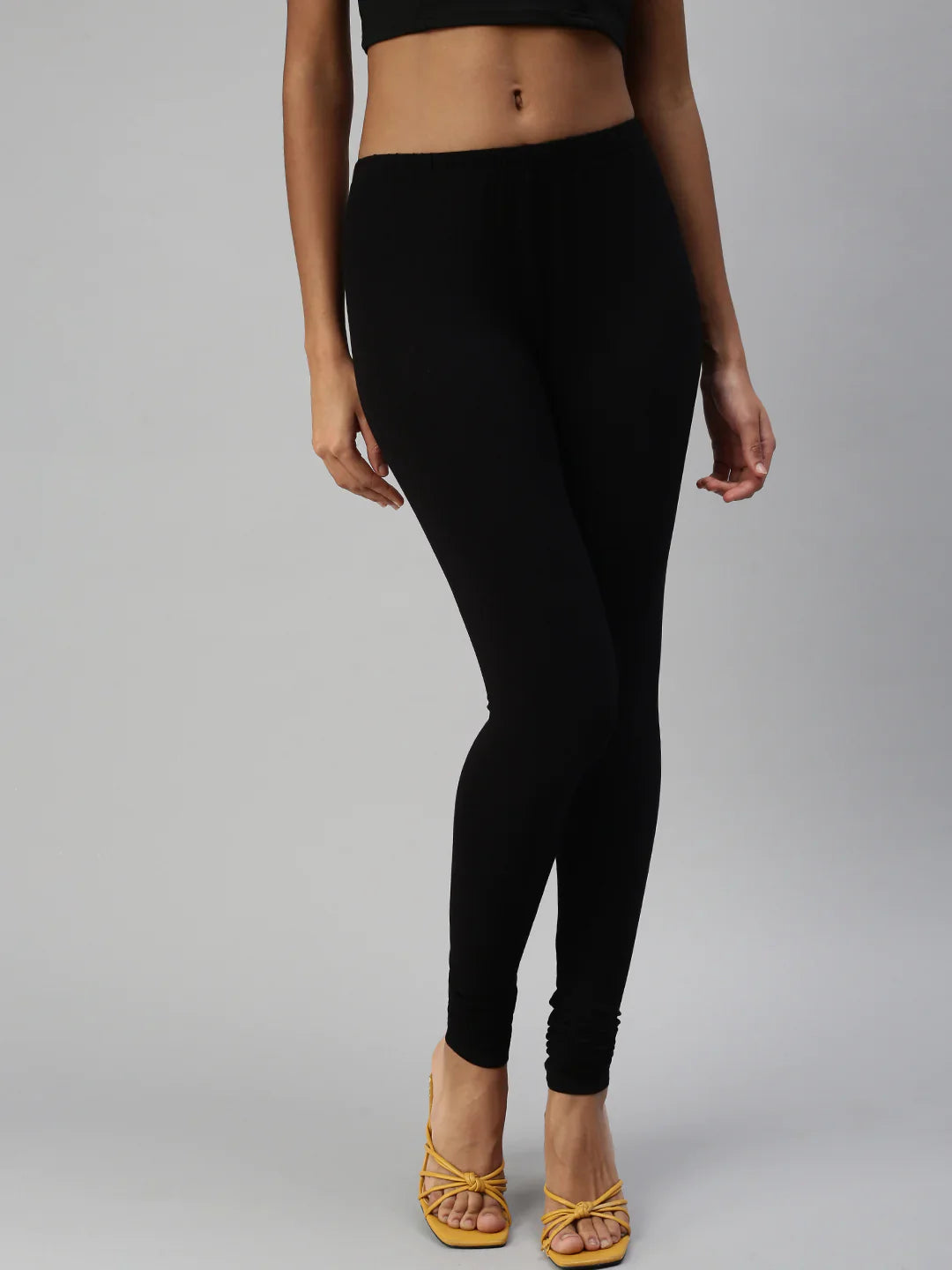 Prisma Churidar Leggings Black colour women India Faritha 2026