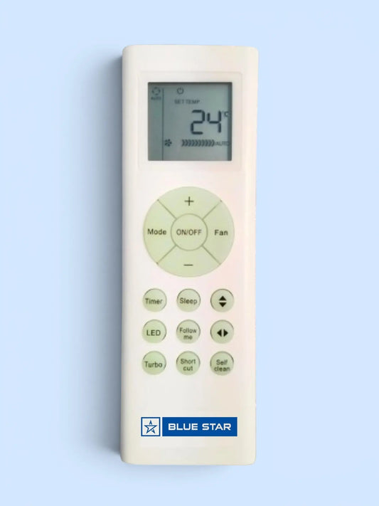 Blue Star AC Remote Control Model 201A – Split Window AC – Faritha