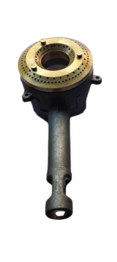 2 No. Medium Size Gas Stove Brass Burner with bottom  suitable for all kind of Gas stove