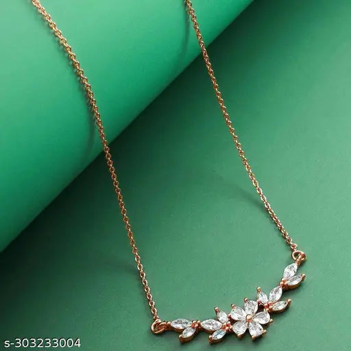 Shimmering Fancy Women Necklace and Earrings Set India