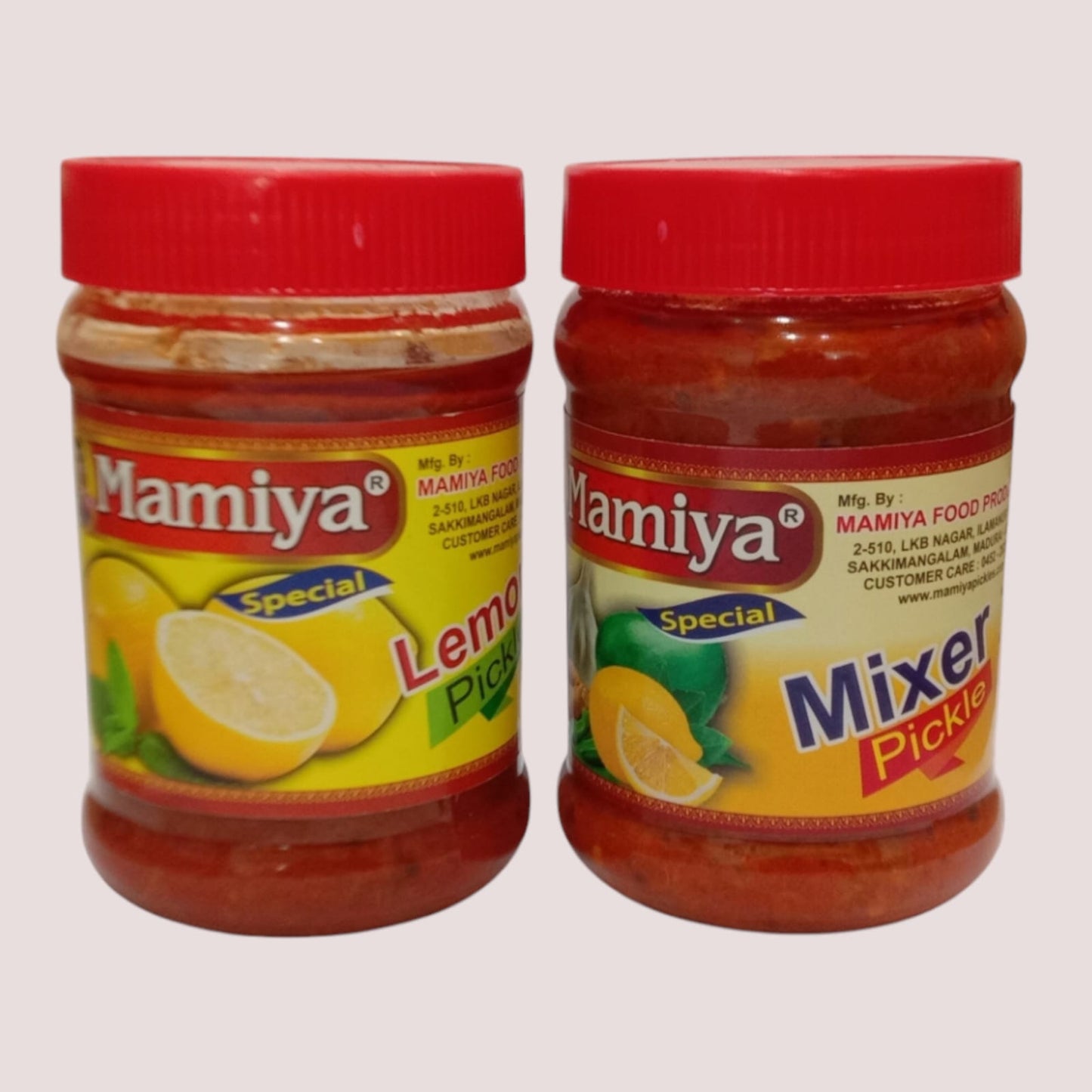 Mamiya pickles combo (Lemon & Mixer)-300g Each
