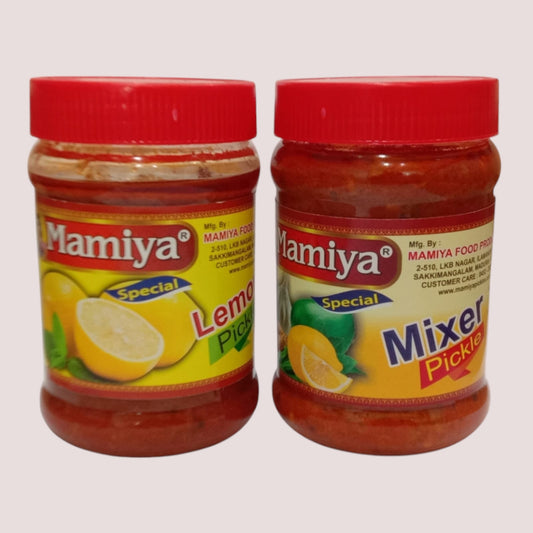 Mamiya pickles combo (Lemon & Mixer)-300g Each