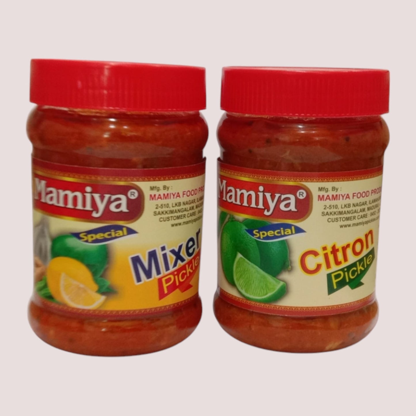 Mamiya pickles combo (Mixer & Citron)-300g Each
