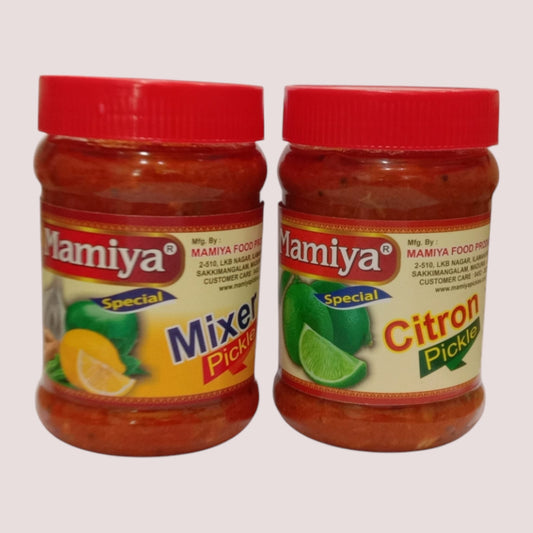 Mamiya pickles combo (Mixer & Citron)-300g Each