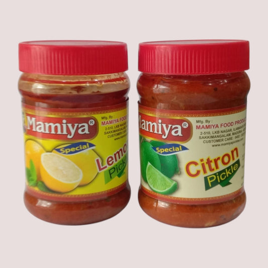 Mamiya pickles combo (Lemon & Citron)-300g Each