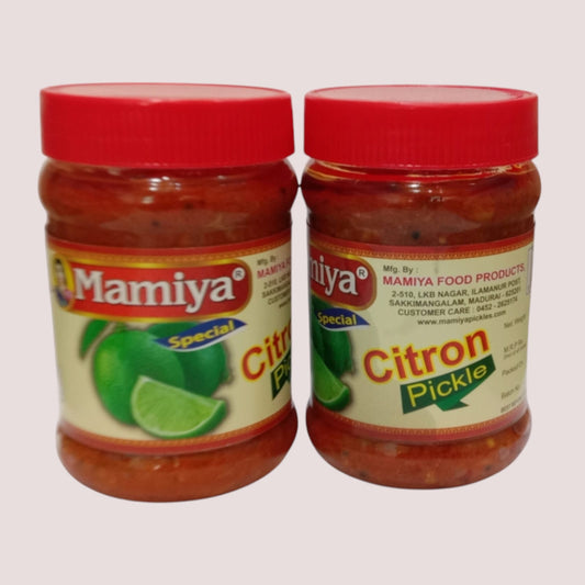 Mamiya pickles combo (Citron & Citron)-300g Each