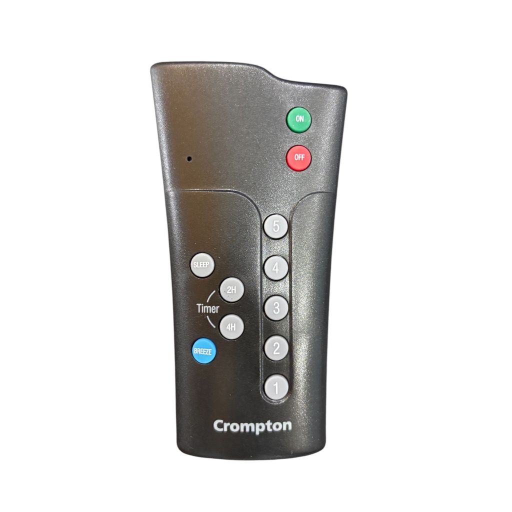 Crompton Ceiling Fan Remote – Speed Timer Sleep Breeze Mode – Faritha