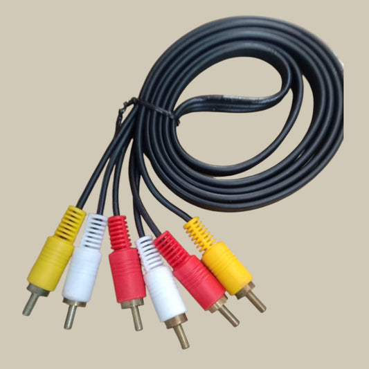 Premium 3 RCA Audio Video Cable