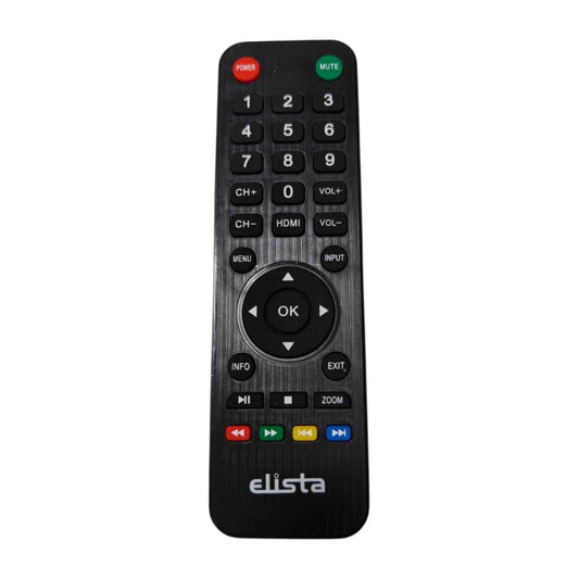 Elista LED TV remote control with HDMI and Input buttons