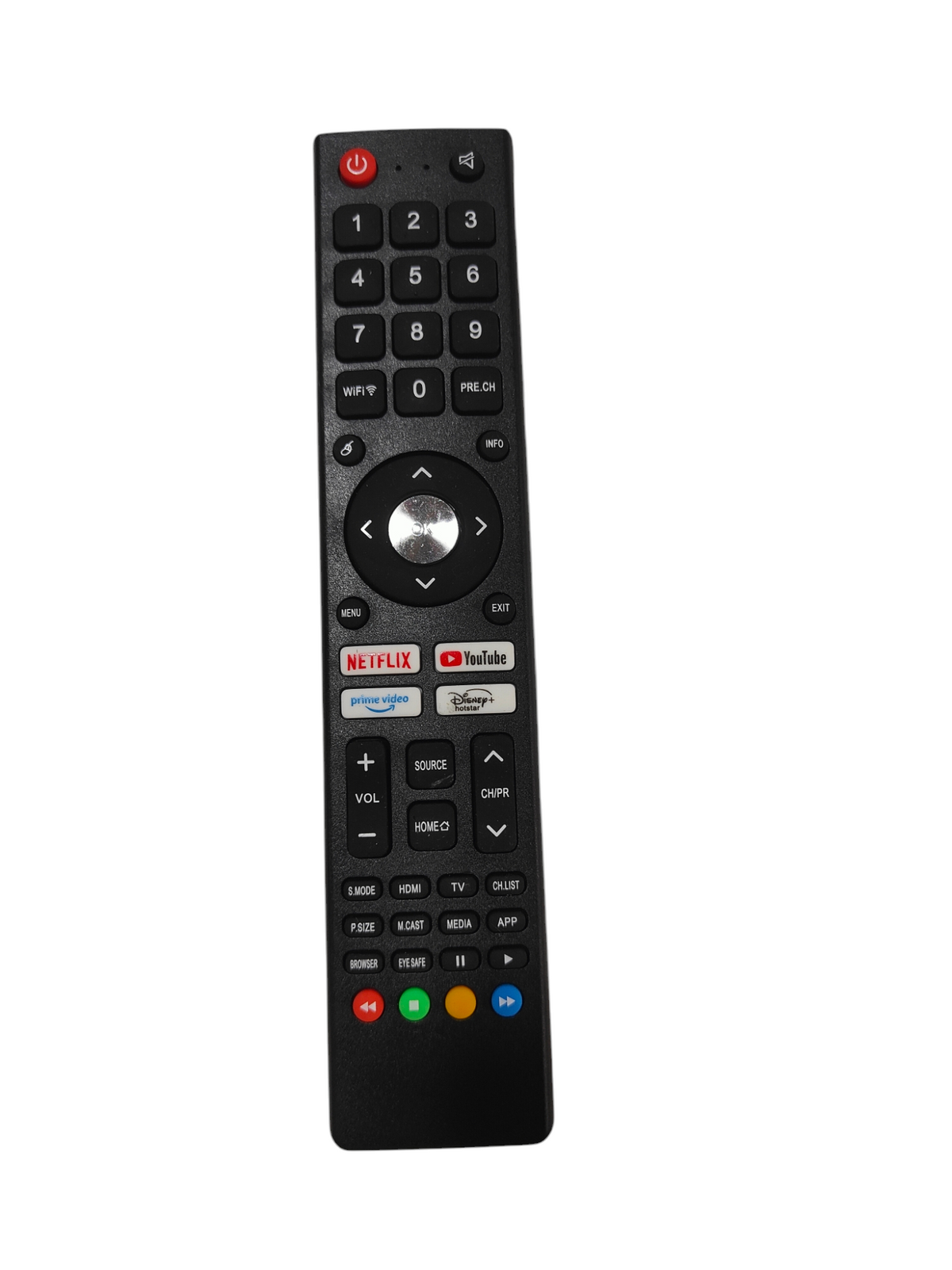 Foxsky Smart TV Remote – Netflix Prime Video YouTube Google Play – Faritha