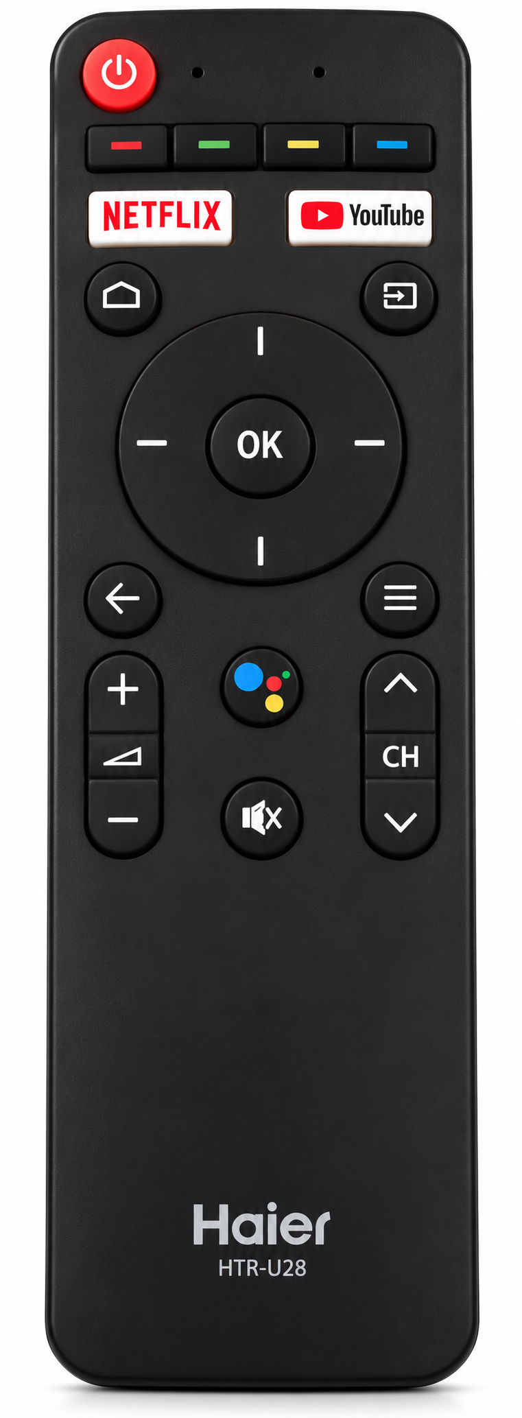 Haier HTR-U28 Smart TV remote control
