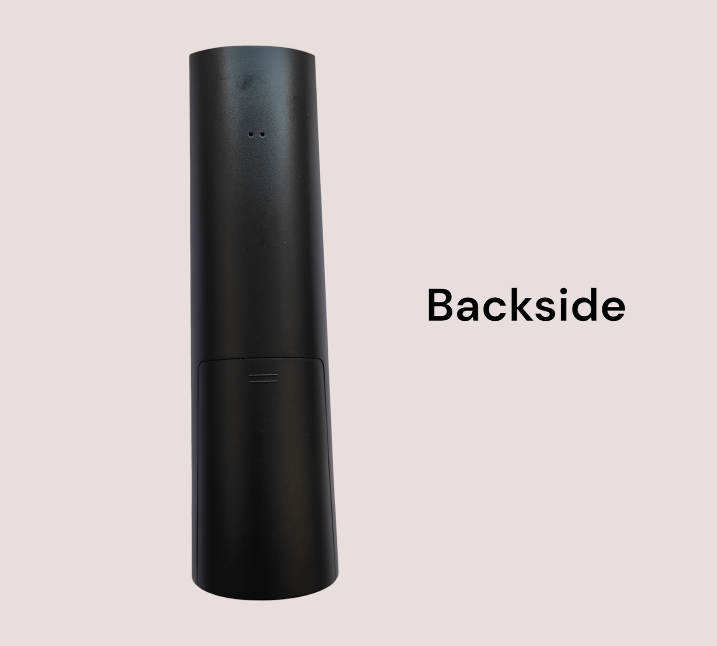 Hisense Smart TV Remote back view — 2 AAA batteries Bluetooth IR India Faritha 2026