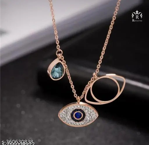 Sizzling Graceful Women Necklace Chain – Party Wear India Model 2